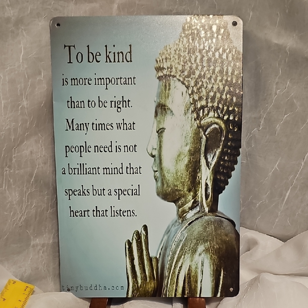 Inspirational Wall Art - Gold and Gray